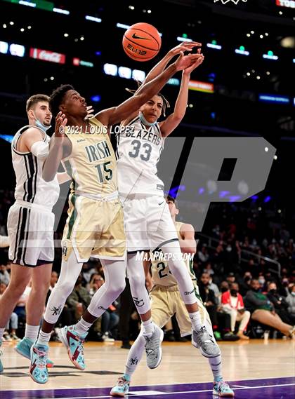 Thumbnail 3 in Sierra Canyon vs. St. Vincent-St. Mary (The Chosen 1's Invitational) photogallery.