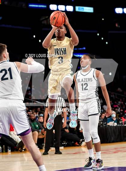 Thumbnail 2 in Sierra Canyon vs. St. Vincent-St. Mary (The Chosen 1's Invitational) photogallery.