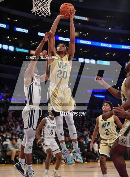 Thumbnail 2 in Sierra Canyon vs. St. Vincent-St. Mary (The Chosen 1's Invitational) photogallery.