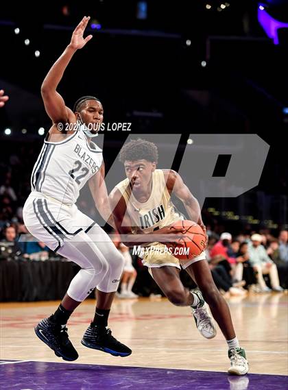 Thumbnail 3 in Sierra Canyon vs. St. Vincent-St. Mary (The Chosen 1's Invitational) photogallery.