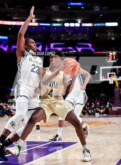Thumbnail 1 in Sierra Canyon vs. St. Vincent-St. Mary (The Chosen 1's Invitational) photogallery.