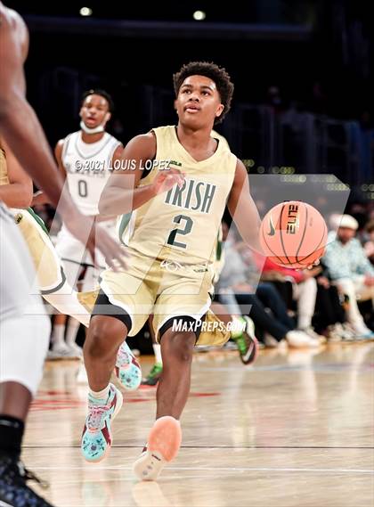 Thumbnail 2 in Sierra Canyon vs. St. Vincent-St. Mary (The Chosen 1's Invitational) photogallery.