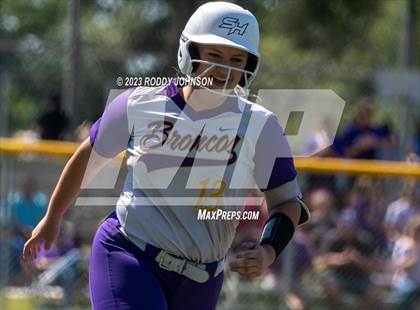 Thumbnail 3 in Sam Houston vs. Live Oak (LHSAA Division 1 Non-Select Semi Final) photogallery.