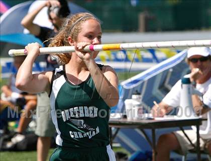 Thumbnail 2 in CIF SS Division Championships (Girls Pole Vault Final) photogallery.