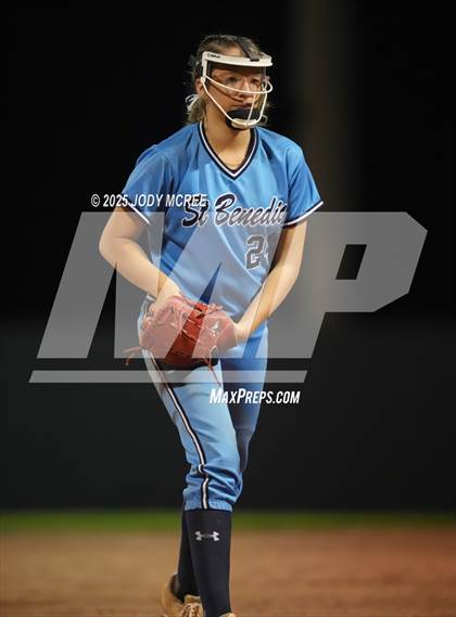 Thumbnail 3 in St. Benedict at Auburndale vs. Northwest Rankin photogallery.
