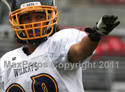 Thumbnail 1 in Upper Arlington vs. Springfield (Kirk Herbstreit National Kickoff Classic) photogallery.