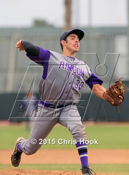 Thumbnail 2 in Rincon/University vs Poudre (Lancer Baseball Classic) photogallery.