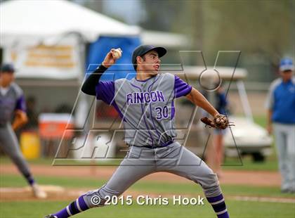 Thumbnail 2 in Rincon/University vs Poudre (Lancer Baseball Classic) photogallery.