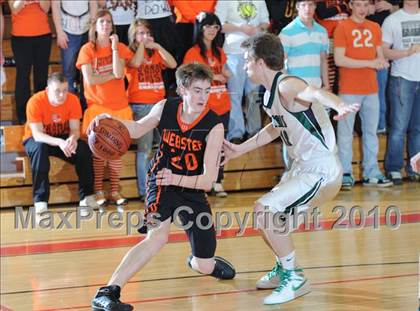 Thumbnail 1 in Webster vs. Regis (D3 Sectional Semifinal) photogallery.