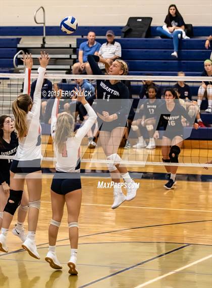 Thumbnail 3 in Wharton vs. Bradenton Christian (Bishop McLaughlin Tournament) photogallery.