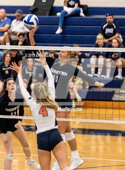 Thumbnail 3 in Wharton vs. Bradenton Christian (Bishop McLaughlin Tournament) photogallery.