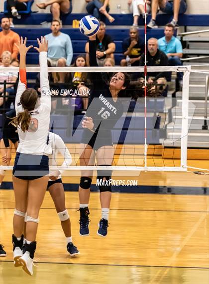 Thumbnail 3 in Wharton vs. Bradenton Christian (Bishop McLaughlin Tournament) photogallery.