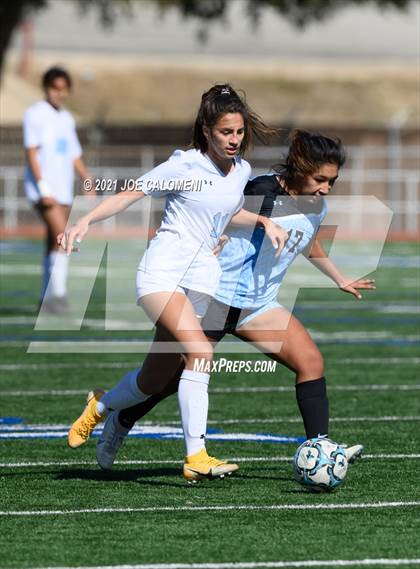 Thumbnail 2 in Johnson vs Harlan (NEISD Soccer Showcase) photogallery.