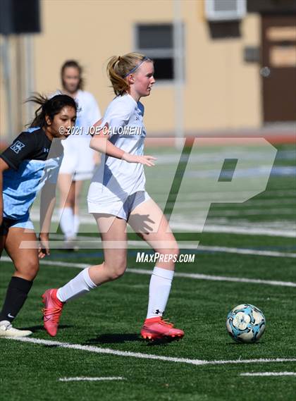 Thumbnail 1 in Johnson vs Harlan (NEISD Soccer Showcase) photogallery.