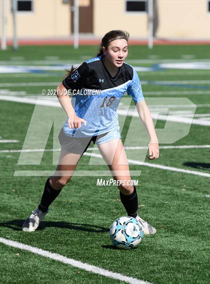 Thumbnail 1 in Johnson vs Harlan (NEISD Soccer Showcase) photogallery.