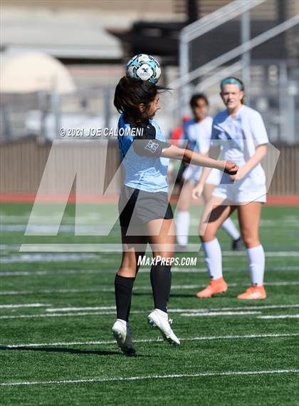 Thumbnail 2 in Johnson vs Harlan (NEISD Soccer Showcase) photogallery.