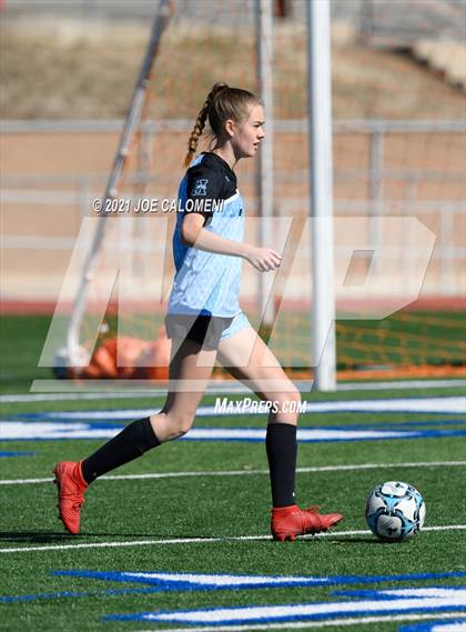 Thumbnail 2 in Johnson vs Harlan (NEISD Soccer Showcase) photogallery.