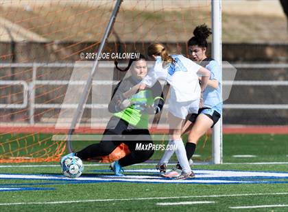Thumbnail 2 in Johnson vs Harlan (NEISD Soccer Showcase) photogallery.