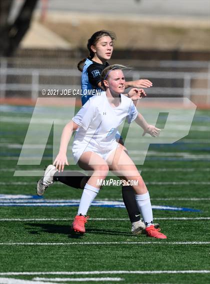 Thumbnail 2 in Johnson vs Harlan (NEISD Soccer Showcase) photogallery.