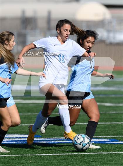 Thumbnail 2 in Johnson vs Harlan (NEISD Soccer Showcase) photogallery.