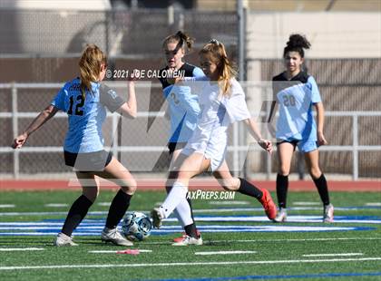 Thumbnail 1 in Johnson vs Harlan (NEISD Soccer Showcase) photogallery.