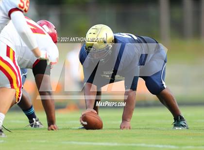 Thumbnail 3 in Douglas Byrd vs  E.E. Smith (Cumberland County Schools Football Jamboree 2021) photogallery.