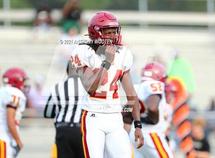 Thumbnail 2 in Douglas Byrd vs  E.E. Smith (Cumberland County Schools Football Jamboree 2021) photogallery.