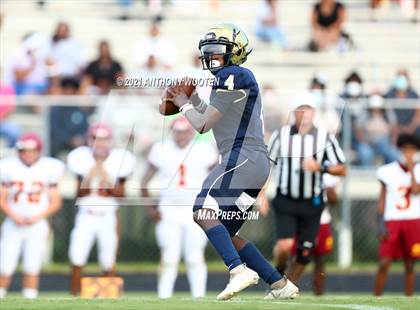 Thumbnail 2 in Douglas Byrd vs  E.E. Smith (Cumberland County Schools Football Jamboree 2021) photogallery.