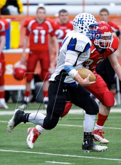 Thumbnail 2 in Hornell vs. Hoosick Falls (NYSPHSAA Class C Final) photogallery.