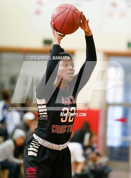 Thumbnail 3 in Notre Dame Academy vs Oaks Christian (West Coast Holiday Classic) photogallery.