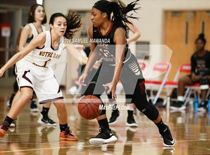 Thumbnail 3 in Notre Dame Academy vs Oaks Christian (West Coast Holiday Classic) photogallery.