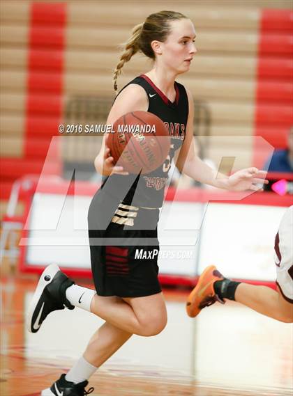 Thumbnail 2 in Notre Dame Academy vs Oaks Christian (West Coast Holiday Classic) photogallery.