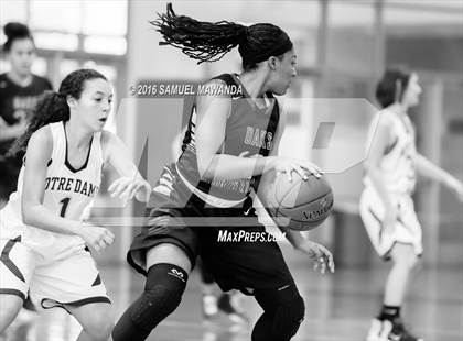 Thumbnail 1 in Notre Dame Academy vs Oaks Christian (West Coast Holiday Classic) photogallery.