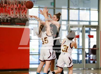 Thumbnail 2 in Notre Dame Academy vs Oaks Christian (West Coast Holiday Classic) photogallery.