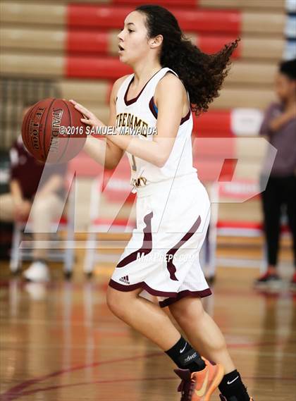 Thumbnail 1 in Notre Dame Academy vs Oaks Christian (West Coast Holiday Classic) photogallery.