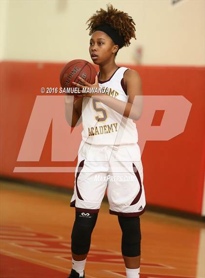 Thumbnail 3 in Notre Dame Academy vs Oaks Christian (West Coast Holiday Classic) photogallery.