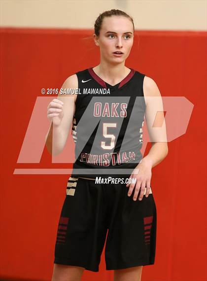 Thumbnail 2 in Notre Dame Academy vs Oaks Christian (West Coast Holiday Classic) photogallery.