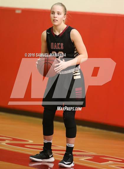 Thumbnail 2 in Notre Dame Academy vs Oaks Christian (West Coast Holiday Classic) photogallery.