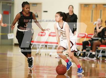 Thumbnail 1 in Notre Dame Academy vs Oaks Christian (West Coast Holiday Classic) photogallery.