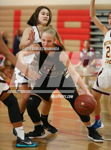 Thumbnail 1 in Notre Dame Academy vs Oaks Christian (West Coast Holiday Classic) photogallery.