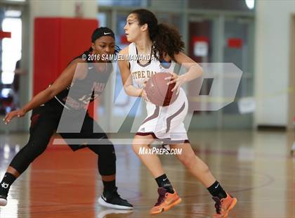 Thumbnail 3 in Notre Dame Academy vs Oaks Christian (West Coast Holiday Classic) photogallery.