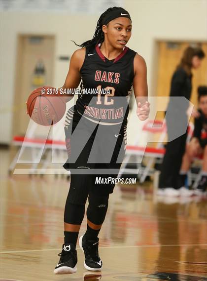 Thumbnail 3 in Notre Dame Academy vs Oaks Christian (West Coast Holiday Classic) photogallery.