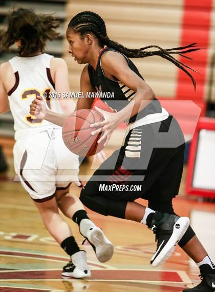 Thumbnail 1 in Notre Dame Academy vs Oaks Christian (West Coast Holiday Classic) photogallery.