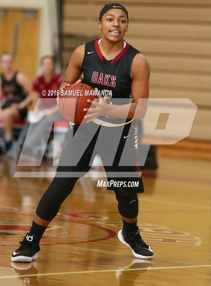 Thumbnail 1 in Notre Dame Academy vs Oaks Christian (West Coast Holiday Classic) photogallery.