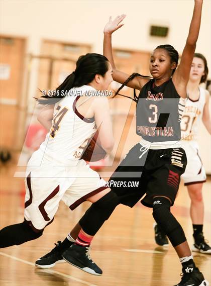 Thumbnail 1 in Notre Dame Academy vs Oaks Christian (West Coast Holiday Classic) photogallery.