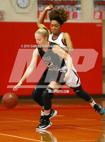 Thumbnail 1 in Notre Dame Academy vs Oaks Christian (West Coast Holiday Classic) photogallery.