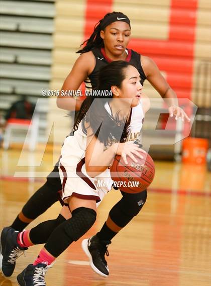 Thumbnail 1 in Notre Dame Academy vs Oaks Christian (West Coast Holiday Classic) photogallery.