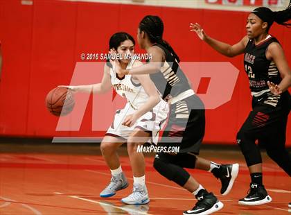 Thumbnail 2 in Notre Dame Academy vs Oaks Christian (West Coast Holiday Classic) photogallery.