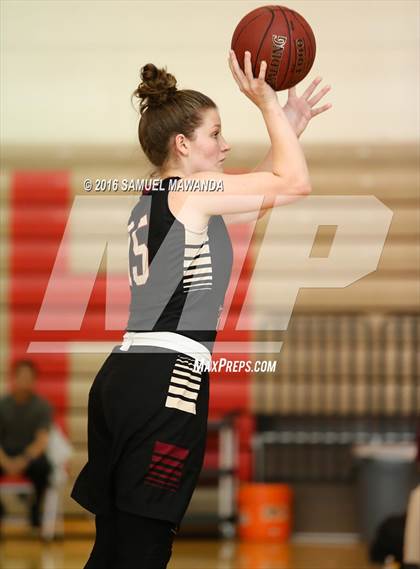 Thumbnail 2 in Notre Dame Academy vs Oaks Christian (West Coast Holiday Classic) photogallery.