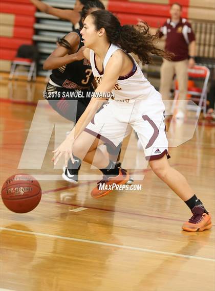 Thumbnail 1 in Notre Dame Academy vs Oaks Christian (West Coast Holiday Classic) photogallery.